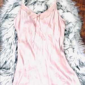 pink nightgown